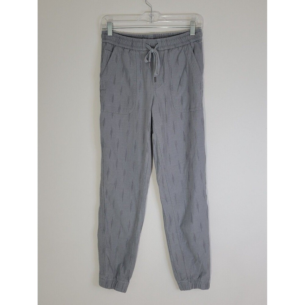 Athleta WOMEN SIZE 6 Gray Drawstring Jogger Pants.
